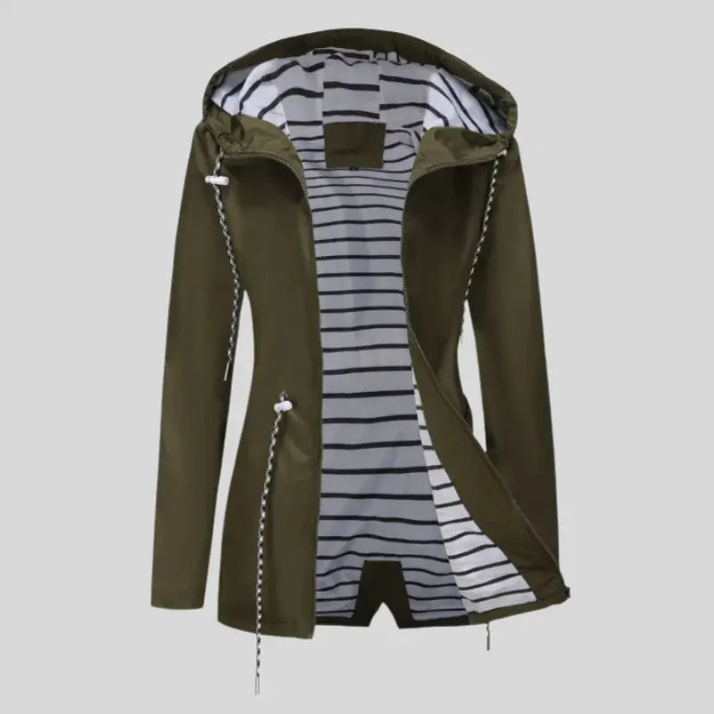 Parka kaki femme Boutique-parka