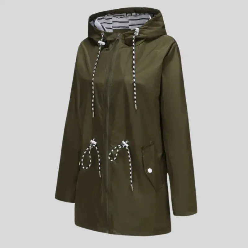 Parka kaki femme Boutique-parka