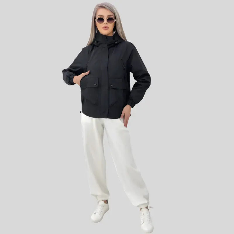 Parka noir femme Boutique-parka