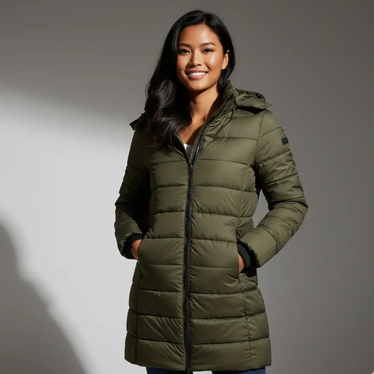 Parka chaude femme imperméable avec capuche Boutique-parka
