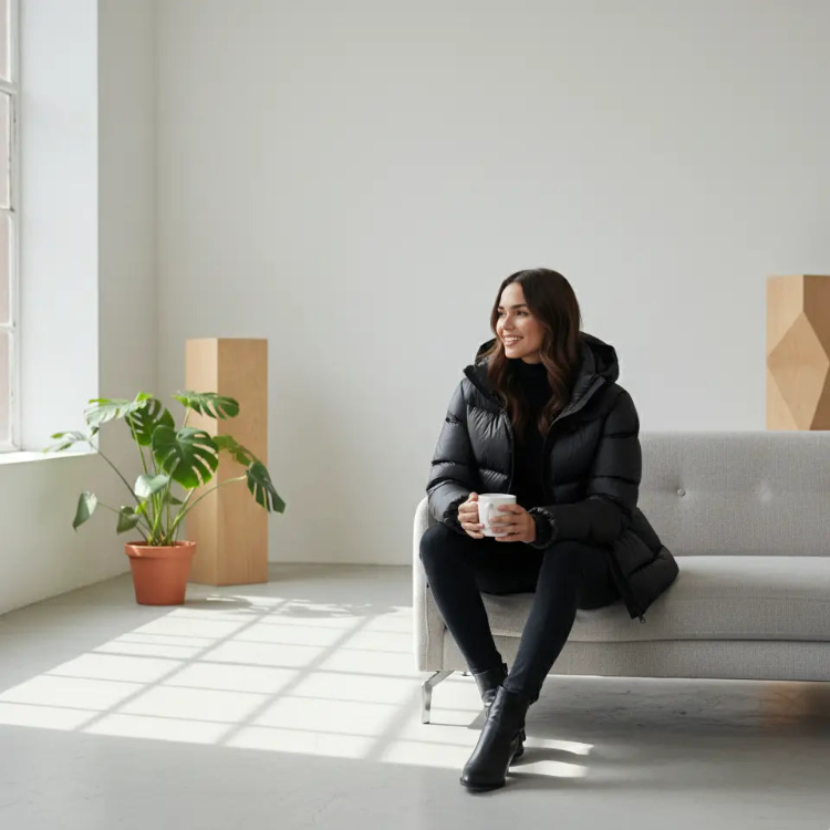Parka longue femme imperméable avec capuche Boutique-parka