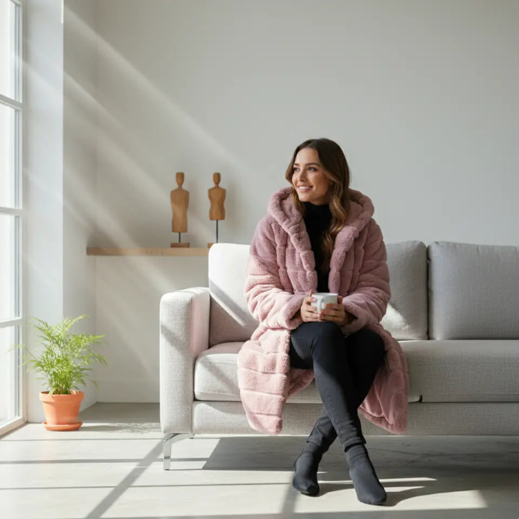 Parka fourrure capuche femme Boutique-parka