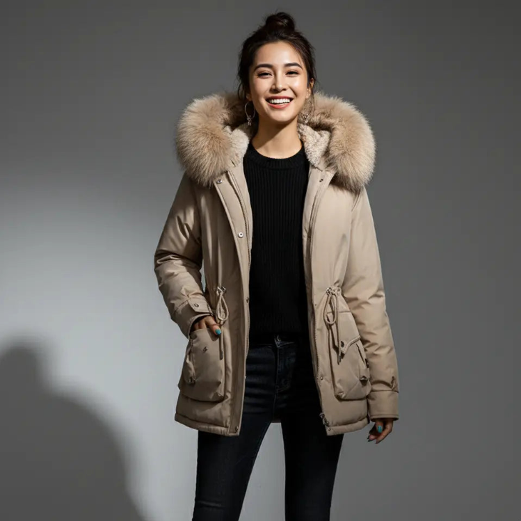 Parka femme imperméable avec capuche Boutique-parka
