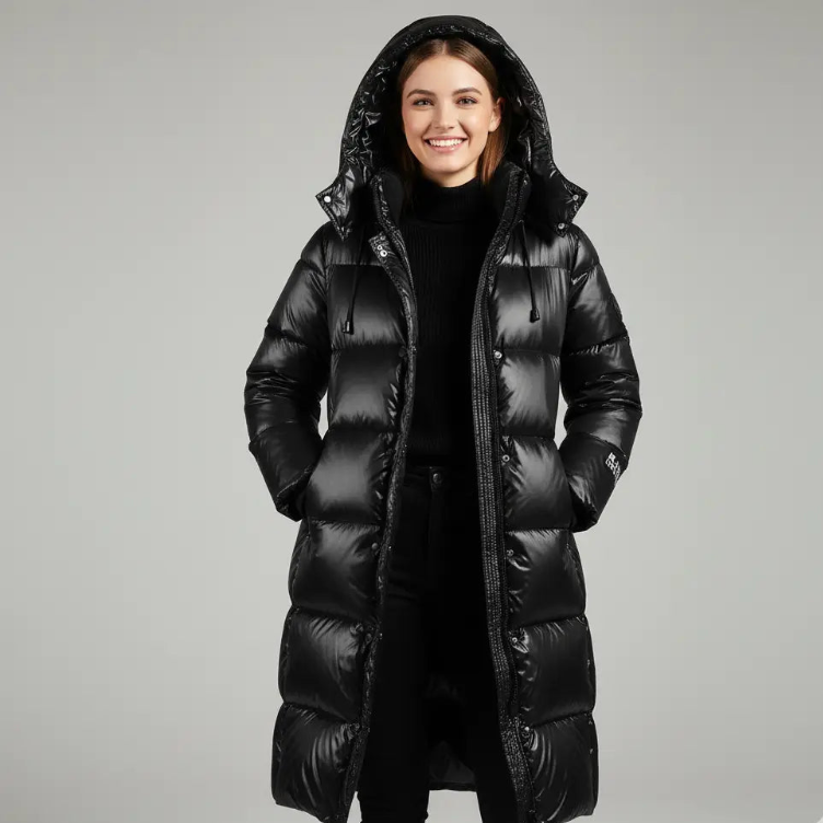 Parka longue femme imperméable avec capuche Boutique-parka