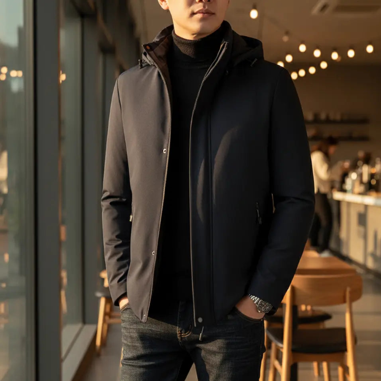 Parka homme bleu marine Boutique-parka