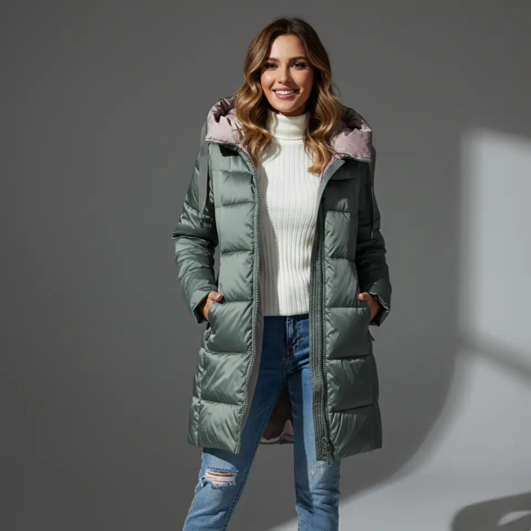 Parka à capuche femme Boutique-parka