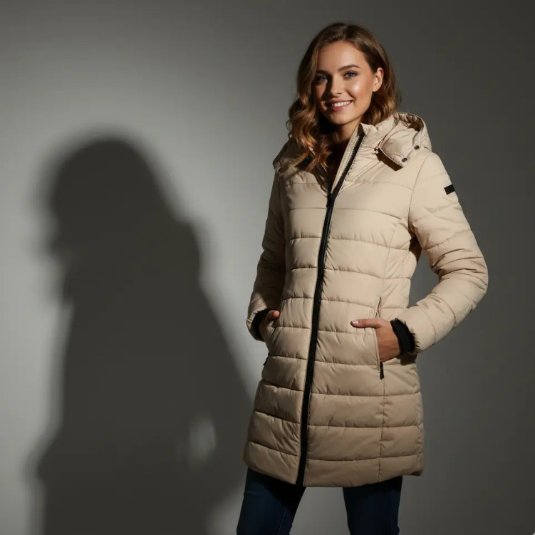 Parka chaude femme imperméable avec capuche Boutique-parka