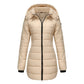 Parka chaude femme imperméable avec capuche - Boutique-parka
